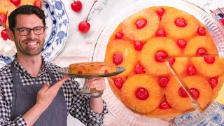 The BEST Pineapple Upside Down Cake [upl. by Llenrac]