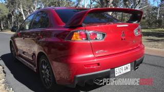 2014 Mitsubishi Lancer Evolution X MR engine sound and 0100kmh [upl. by Libre]