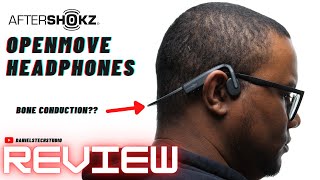 Aftershokz Openmove Headphones Review  Bone Conduction Audrey [upl. by Bergen]