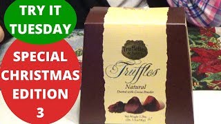 Truffettes de France French Truffles  Try It Tuesday  Special Christmas Edition [upl. by Eiznekam]