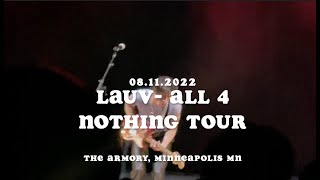 LAUV ALL 4 NOTHING TOUR 081122 [upl. by Karia929]