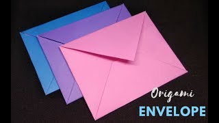 How to Make a Paper Envelope Without Glue  Mini Envelope  Scrapbooking  Craftastic [upl. by Enyallij]