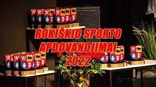 Rokiškio sporto apdovanojimai 2022 [upl. by Notluf]