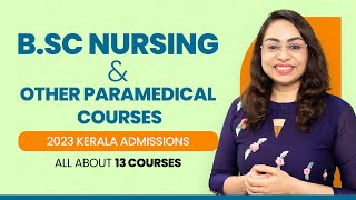 Best paramedical courses after 12th in Malayalam  2023 Kerala Paramedical Admission  BSc Nursing [upl. by Fleeman]