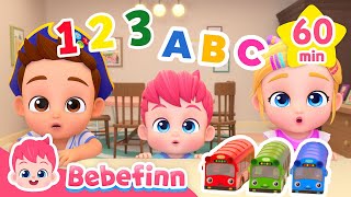 Learn Colors Emotions Numbers Alphabets and More with Bebefinn Family ㅣKids Song Compilation [upl. by Yerhcaz925]