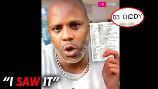 DMX Exposed THE LIST Of Rappers That Diddy KLLED [upl. by Aitat158]