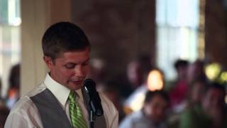 THE BEST Best Man Speech Ever Hilarious ending [upl. by Notsehc]