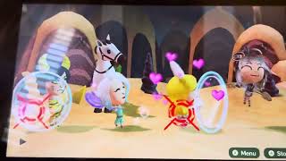 Miitopia Switch Team Winter vs Robo Boss [upl. by Skippie313]