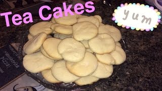 How to Make Tea Cakes [upl. by Ahsirek560]