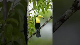 quotThe Colorful KeelBilled Toucan A Jewel of the Tropical Forestsquot keelbilledtoucan tropicalbirds [upl. by Terrie]