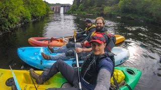 Kayaking The River Lee With Friends [upl. by Fagan]