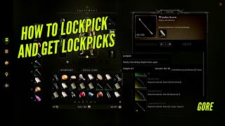 How to LockpickGet Lockpicks  Robin Hood Sherwood Builders [upl. by Enahsed]