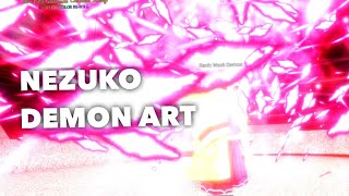 Nezuko Demon Art Showcase  Demon Slayer RPG 2 [upl. by Okir]