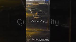 FLOODING IN QUÉBEC CITY  WATCH AS CARS UNDERWATER [upl. by Saoj]