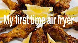 How to make chicken wings with gourmia air fryer [upl. by Goeger]