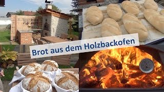 Brot aus dem Holzbackofen [upl. by Nageek]