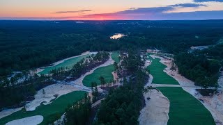 Tom Doak Updates Massive Progress on Pinehursts 10th Course [upl. by Dnumde]