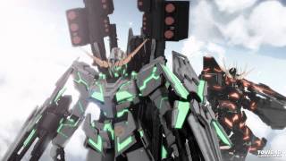 Gundam Unicorn OST 4  12 Sternengesang with Lyrics [upl. by Kassandra]