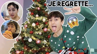 JE FAIS MON SAPIN DE NOËL cest une catastrophe [upl. by Cami804]