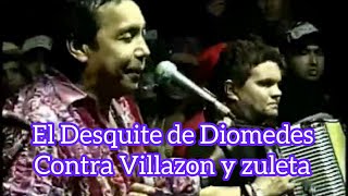 El Desquite Diomedes Diaz contra Ivan Zuleta y Villazon [upl. by Akit]