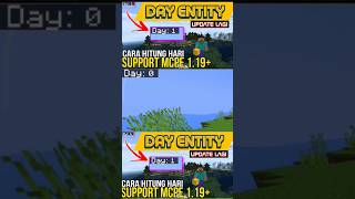 Addon Day Entity Counter support Mcpe 120  Versi terbaru nih shadersrealistic dayentitycounter [upl. by Hsan]