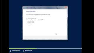 Install Windows Server 2012 [upl. by Selin]