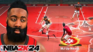 JAMES HARDEN quotTHE BEARDquot BUILD Is A HACK In NBA 2K24 BEST GUARD BUILD NBA 2K24 BEST BUILD 2K24 [upl. by Yemane]