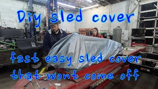 diy sled cover [upl. by Jaine]