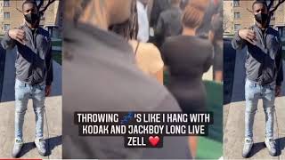 Muwop Oblock at Zell Munna Funeral [upl. by Gentes]