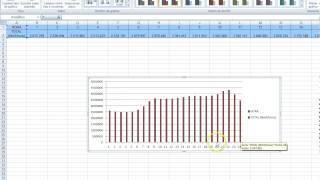 Diagrama de barras en Excel con una tabla de datos [upl. by Yntirb]