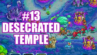 Kingdom Rush Alliance Level 13  Desecrated Temple [upl. by Amadeus]