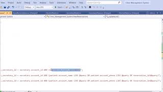 Clinic Management System In C  Part 14  View Reservations [upl. by Aennaej]