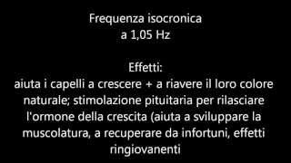 105 Hz isocronico  Crescita e colore capelli [upl. by Karia]