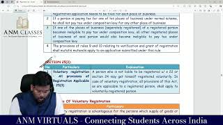 Indirect Tax  Registration  Sept amp Nov 2024 [upl. by Latihs885]