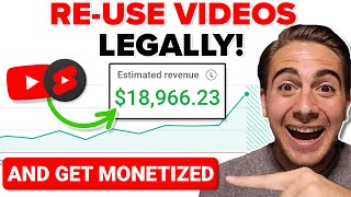 How To LEGALLY Reuse Other People’s Videos on YouTube AND GET PAID FOR IT [upl. by Valleau]