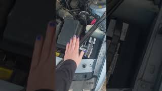 A battery shouldnt be this hard to remove 1991 Chevrolet Lumina 31 [upl. by Ynnavoeg]