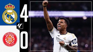 Real Madrid 40 Girona  HIGHLIGHTS  LaLiga 202324 [upl. by Morell]