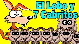 El Lobo y los Siete Cabritos  historias español  Cuentos infantiles  Lunacreciente [upl. by Lillith]