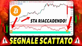 ⛔️ATTENZIONE CROLLO DI BITCOIN⛔️ ⚠️ Questo è quello che DEVI SAPERE ⚠️ Italia Crypto News [upl. by Faubert]