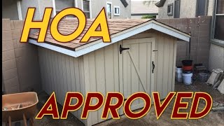 HOA Approved Garden Shed [upl. by Sigmund]