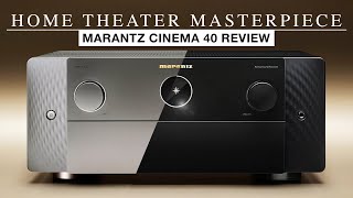 Is THIS the BEST Home Theater Receiver 2023  Marantz Cinema 40 Review [upl. by Leschen]