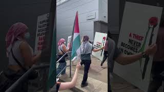 Loughborough University Top 6 students unleash their anger during this Palestine protest [upl. by Nagaet]