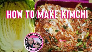 How to make Kimchi KIMJANG KIMCHI [upl. by Costin]