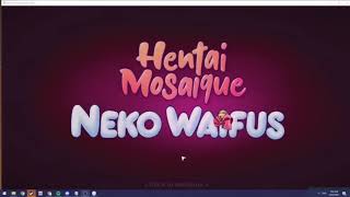 Hentai Mosaique Neko Waifus final puzzle walkthrough [upl. by Lucier]