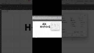 Serial number in Excel shortcut key excel shortcutkeys tipsandtricks computershortcut shorts [upl. by Horwath]