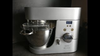 Kenwood Chef Titanium disassemble repair [upl. by Imaon]