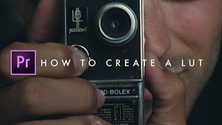How To Create a Custom LUT in Premiere CC 2017  Easy Tutorial [upl. by Niltak]