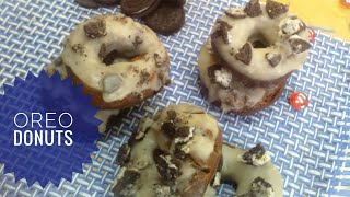 Oreo DonutsDonuts Recipe in UrduDoughnuts RecipeDonuts banane Ka Tarika [upl. by Gnuj]