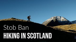 Solo Hiking in Scotland  Stob Ban  Mamores [upl. by Dede]