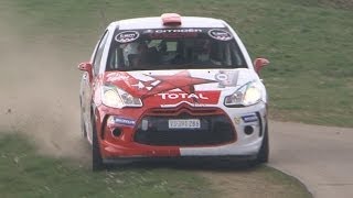 Citroën Racing Trophy Suisse DS3 R3T et R1  Critérium Jurassien 2014 [upl. by Ulphia]